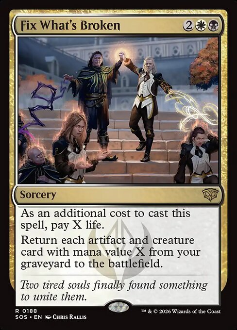 Fix What's Broken (SOS)