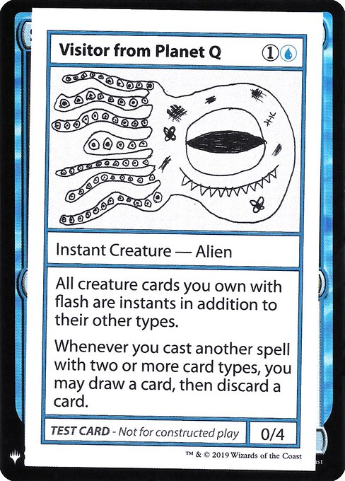 Visitor from Planet Q (CMB1)
