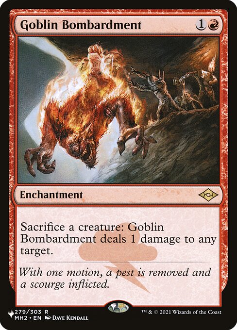Goblin Bombardment (PLST)