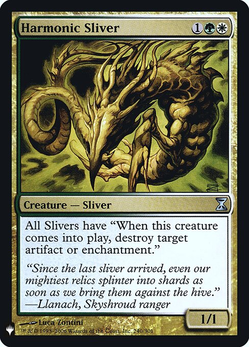 Harmonic Sliver (PLST)