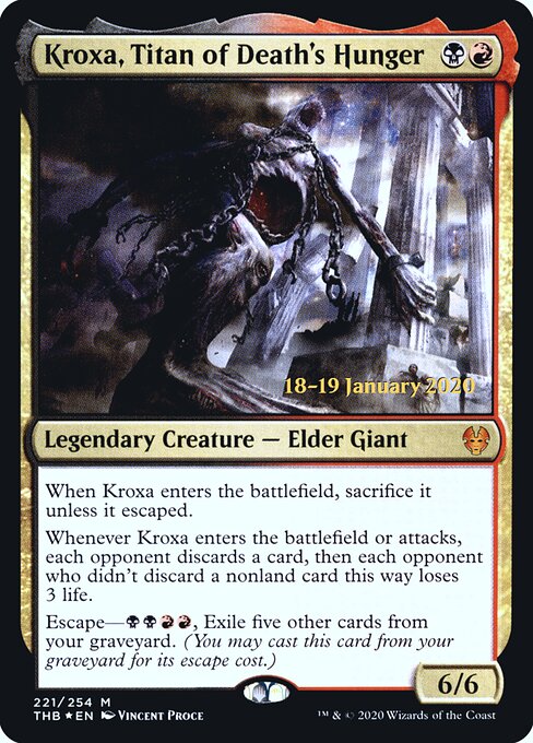 Kroxa, Titan of Death's Hunger (PTHB)