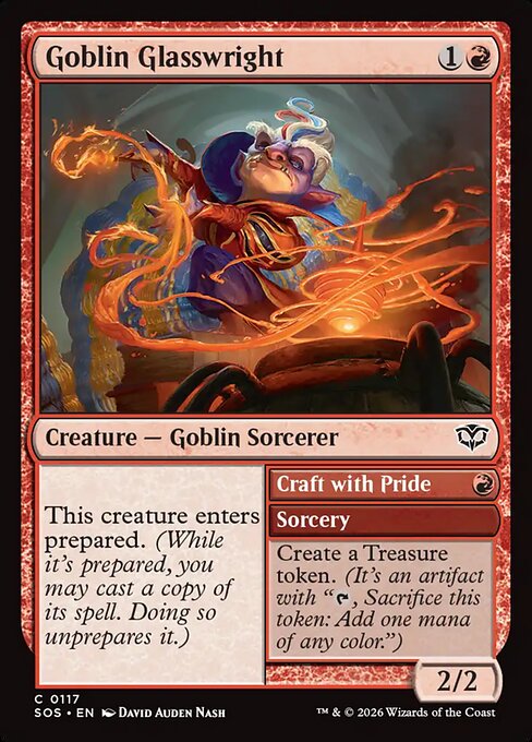 Goblin Glasswright // Craft with Pride (SOS)