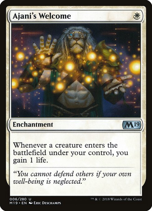 Ajani's Welcome (M19)