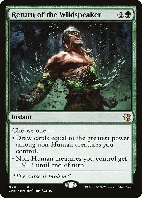 Return of the Wildspeaker (ZNC)