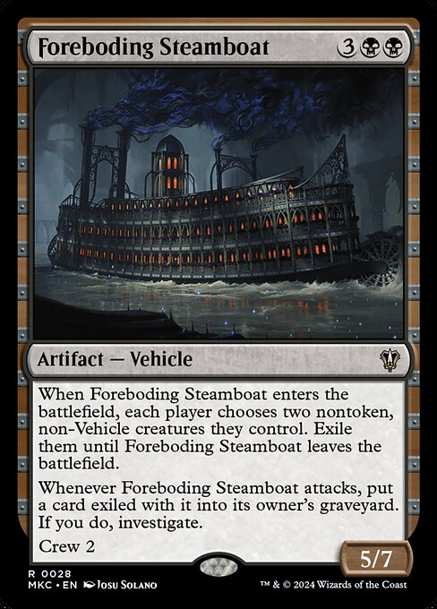 Foreboding Steamboat (MKC)