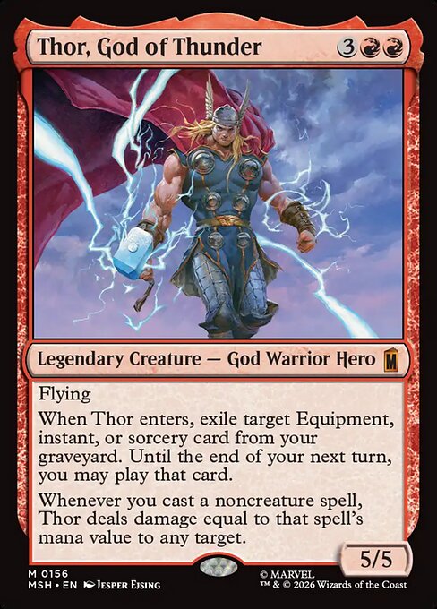Thor, God of Thunder (MSH)