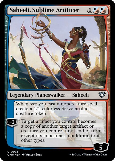 Saheeli, Sublime Artificer (CMM)