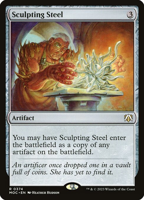 Sculpting Steel (MOC)