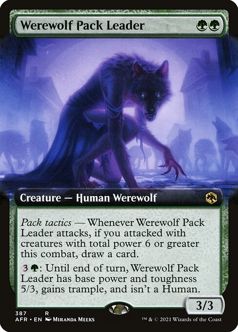 Werewolf Pack Leader (AFR)