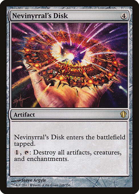 Nevinyrral's Disk (C13)