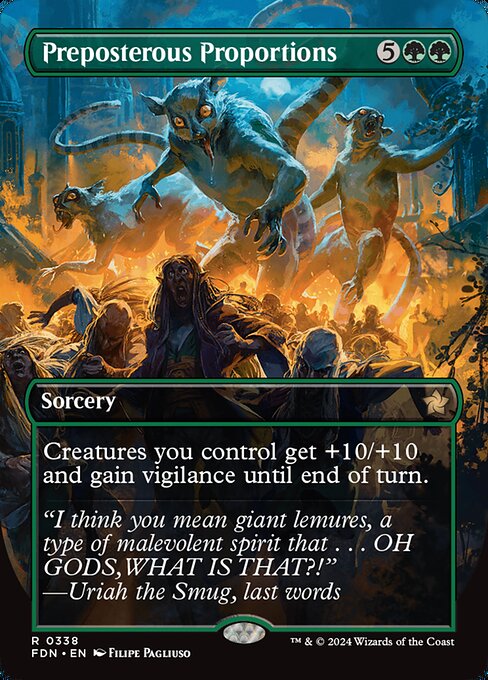 Preposterous Proportions (FDN)