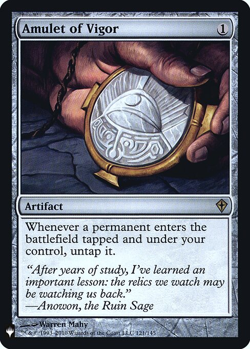 Amulet of Vigor (PLST)