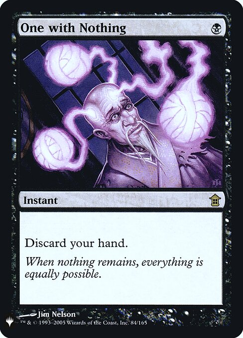 One with Nothing (PLST)