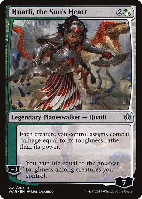 Huatli, the Sun's Heart (WAR)