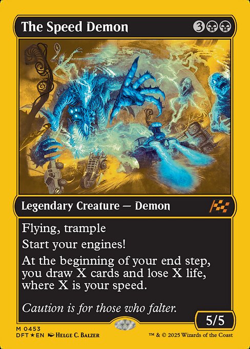 The Speed Demon (DFT)