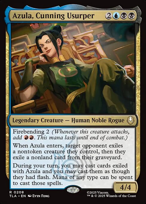 Azula, Cunning Usurper (TLA)