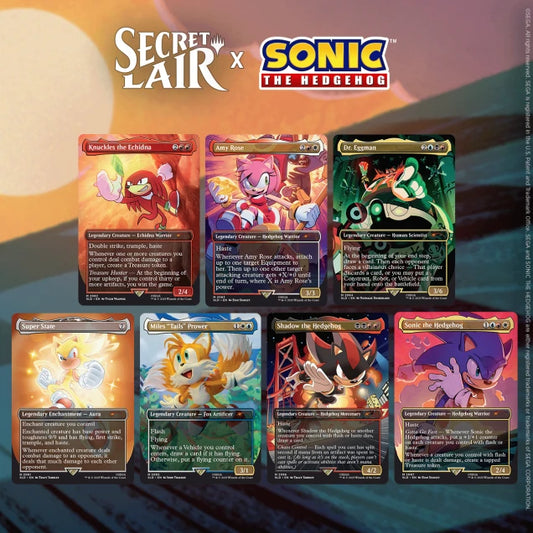 SLD: Secret Lair x Sonic: Friends & Foes Non Foil