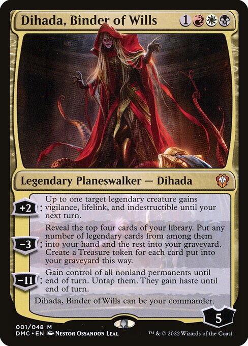 Dihada, Binder of Wills (DMC)