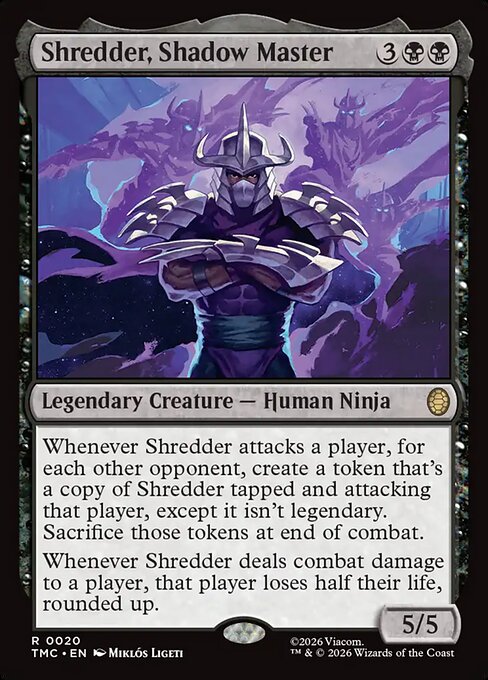 Shredder, Shadow Master (TMC)