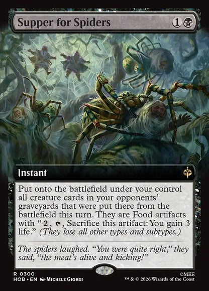 Supper for Spiders (HOB)