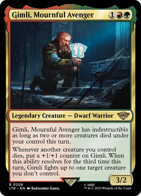 Gimli, Mournful Avenger (LTR)