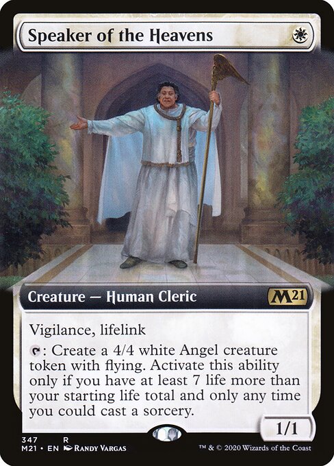 Speaker of the Heavens (M21)