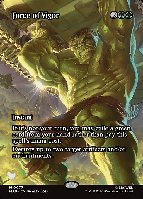 Force of Vigor (MAR)