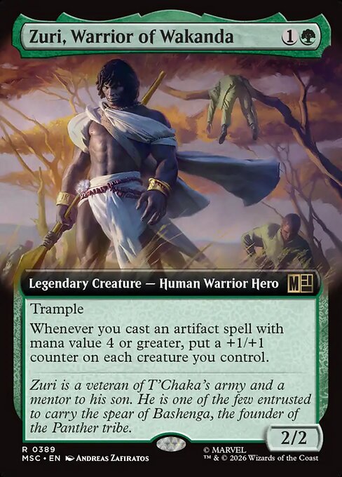 Zuri, Warrior of Wakanda (MSC)