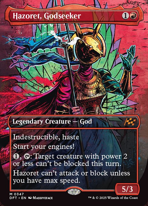 Hazoret, Godseeker (DFT)