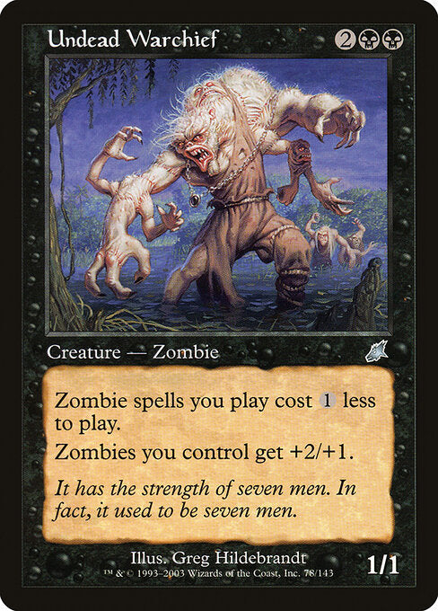 Undead Warchief (SCG)