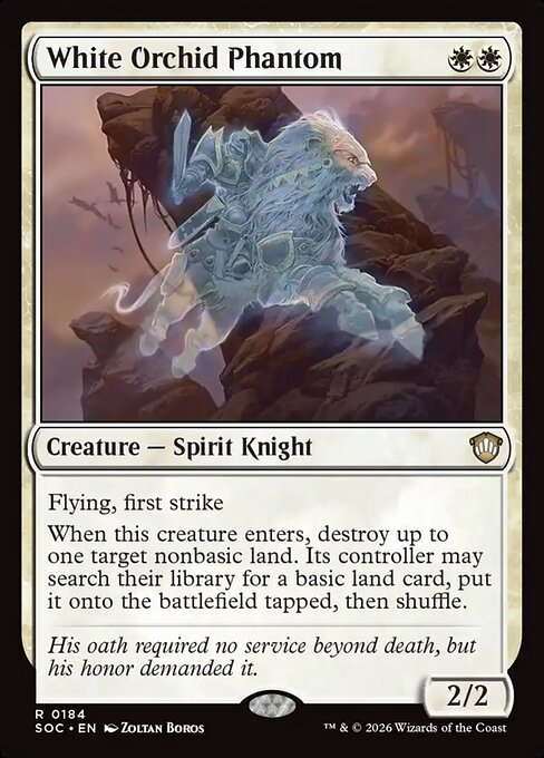 White Orchid Phantom (SOC)