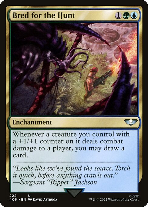 Bred for the Hunt (40K)
