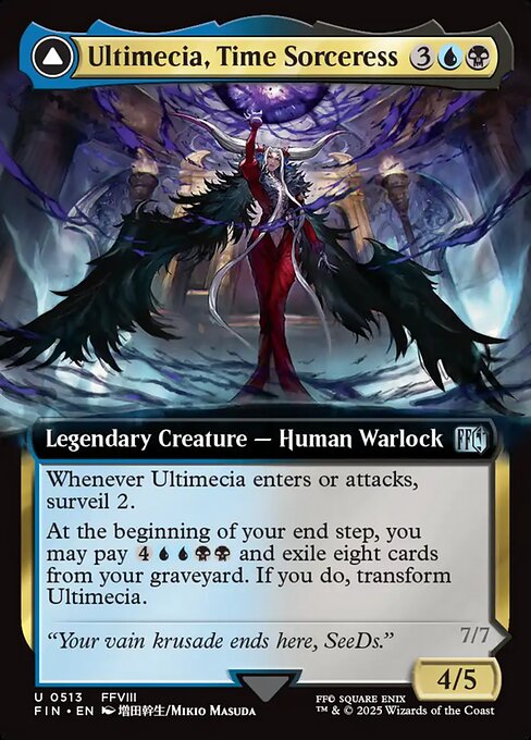 Ultimecia, Time Sorceress // Ultimecia, Omnipotent (FIN)