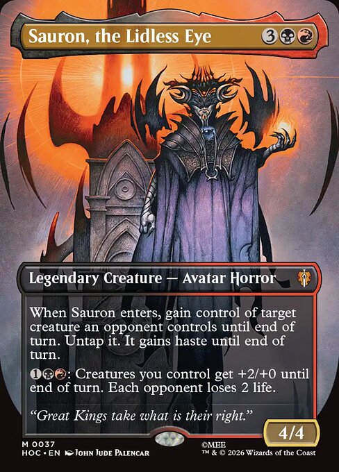Sauron, the Lidless Eye (HOC)