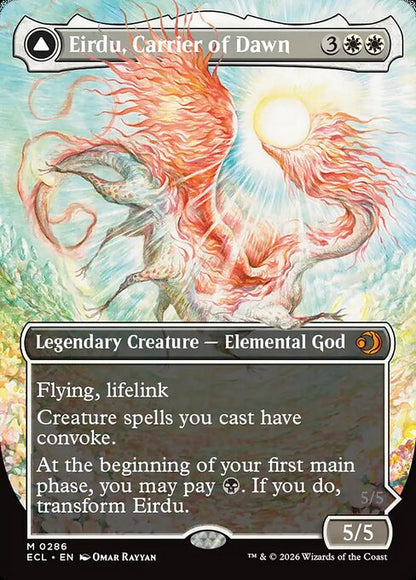 Eirdu, Carrier of Dawn // Isilu, Carrier of Twilight (ECL)