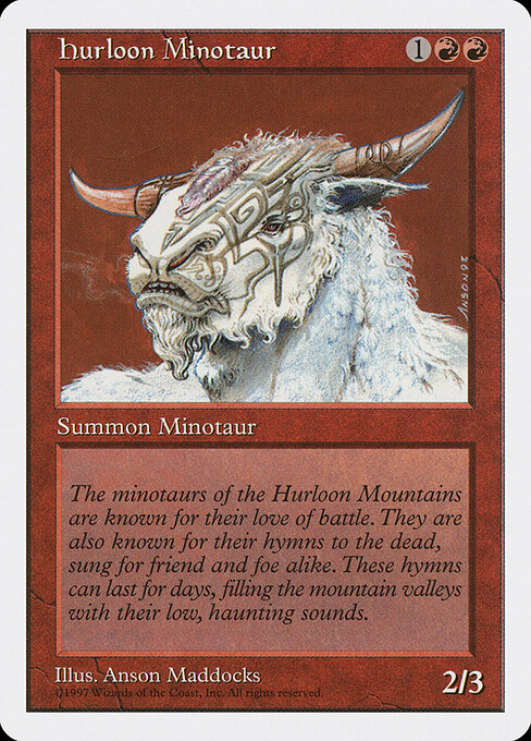 Hurloon Minotaur (5ED)
