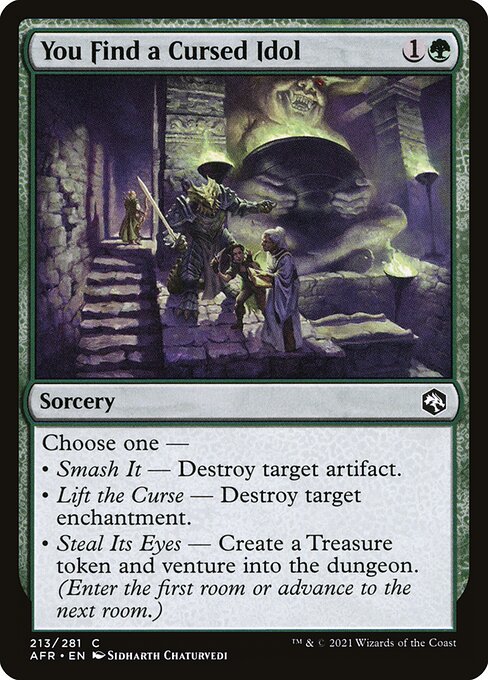 You Find a Cursed Idol (AFR)