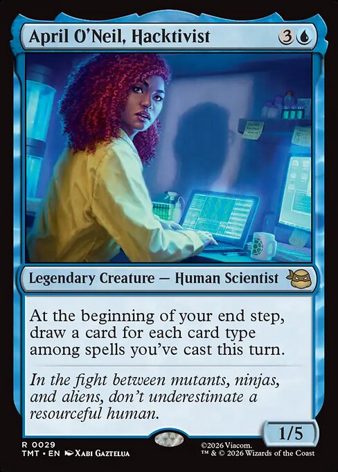 April O'Neil, Hacktivist (TMT)