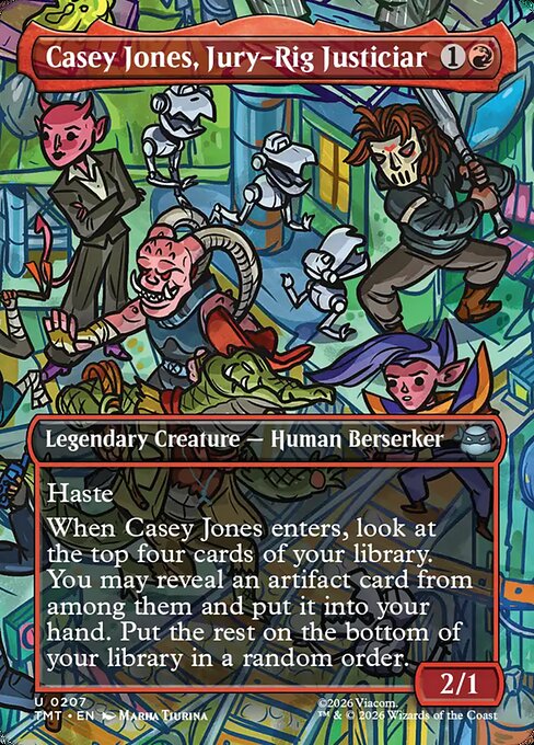 Casey Jones, Jury-Rig Justiciar (TMT)