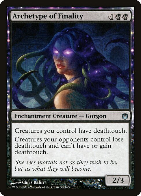 Archetype of Finality (BNG)