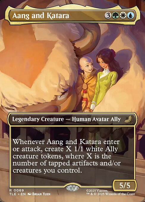 Aang and Katara (TLE)