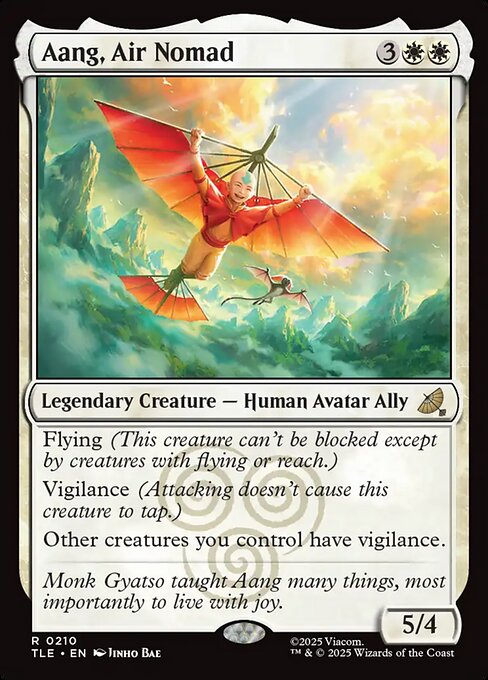 Aang, Air Nomad (TLE)