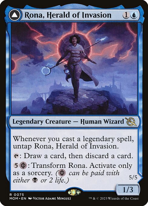 Rona, Herald of Invasion // Rona, Tolarian Obliterator (MOM)