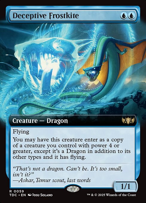 Deceptive Frostkite (TDC)