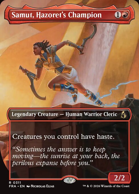 Samut, Hazoret's Champion (FRA)