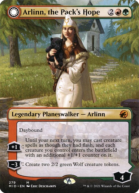 Arlinn, the Pack's Hope // Arlinn, the Moon's Fury (MID)