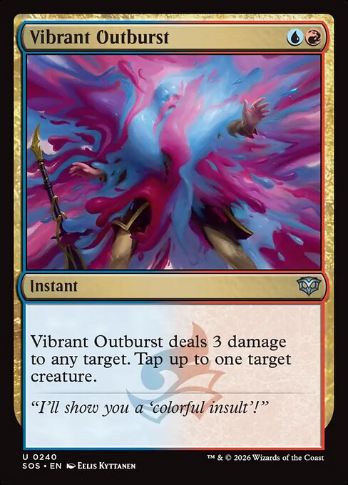 Vibrant Outburst (SOS)
