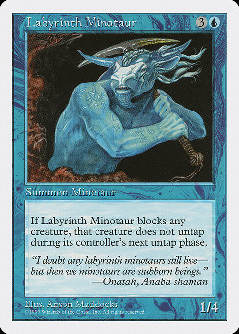Labyrinth Minotaur (5ED)