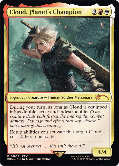 Cloud, Planet's Champion (PMEI)