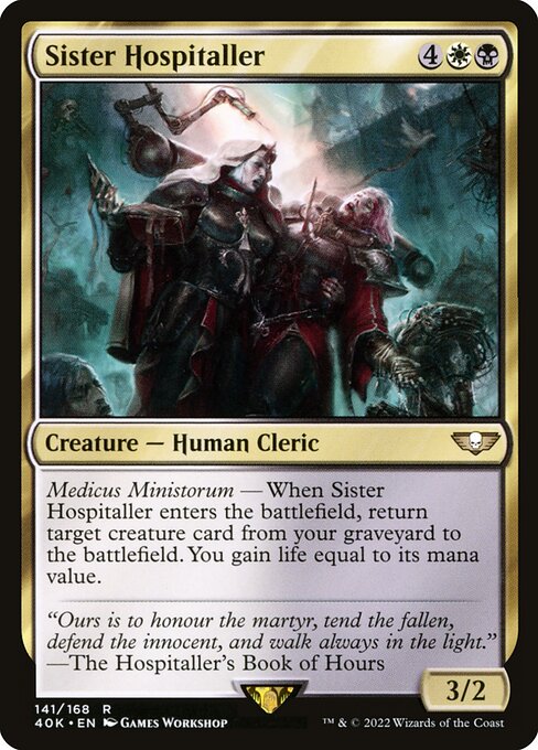 Sister Hospitaller (40K)